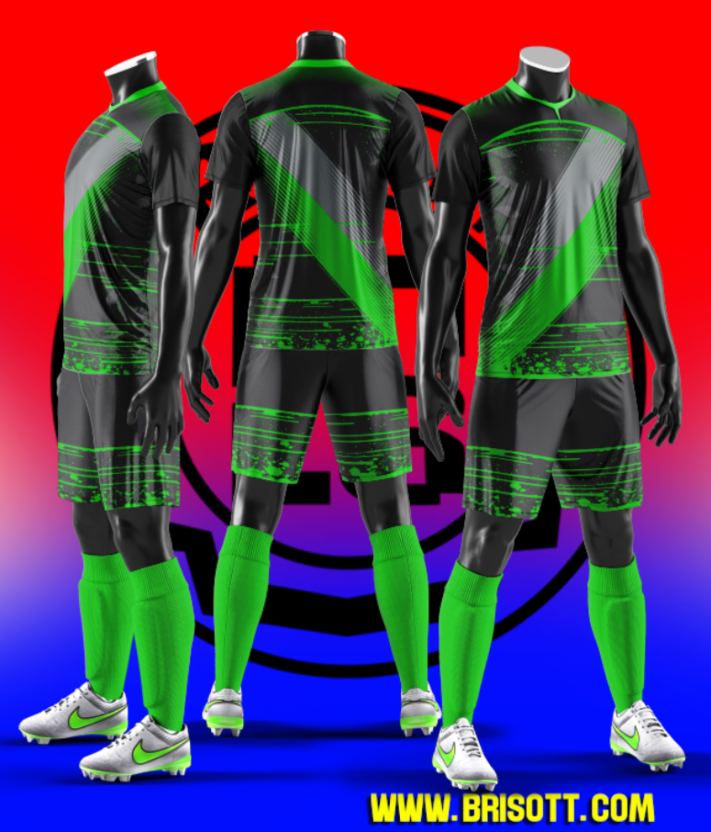 Mockup DEGRADE GREEN MCP